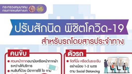 ขึ้นรถโดยสารประจำทางช่วงโควิด-19 ให้ปลอดภัย ต้องทำอย่างไรบ้าง ?